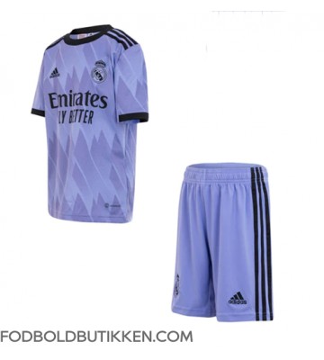 Real Madrid Udebanetrøje Børn 2022-23 Kortærmet (+ Korte bukser)